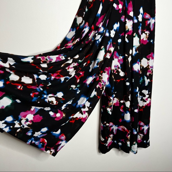 1. State Jumpsuit Romper Floral Culotte Black Colorful - Picture 8 of 13